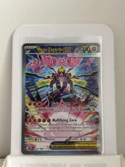 Pokemon Mega Zygarde EX POR: Holo Mega Evolution EX 310 HP 120/088 Card - Image 1