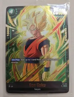 Son Goku (TP-089, Foil, 25000 Power, 4 Cost) -Dragon Ball Super Card Game-sealed - Image 1