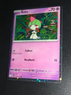 Ralts Mega Evolution Common Pokemon TCG Card 058/132 Cosmos Holo Rare - Image 1