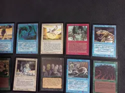 Lot 10 Beta Cards NM MTG 1993 Vintage old school magic - Image 4