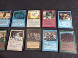 Lot 10 Beta Cards NM MTG 1993 Vintage old school magic - Image 5