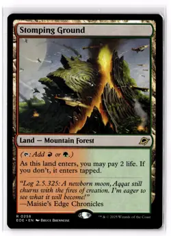 Stomping Ground 258 Edge of Eternities Normal NM - Image 1