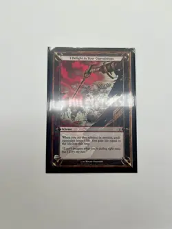 I Delight in Your Convulsions - Oversized Scheme - Archenemy - LP - English MTG - Image 1