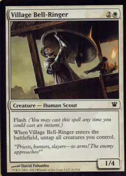 Innistrad #41 Village Bell-Ringer - Image 1