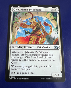 MTG - Qala, Ajani's Pridemate - Anime Art - Foundations Jumpstart - Image 1