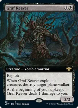 Graf Reaver (Extended Art) [Innistrad: Crimson Vow] Foil Near Mint - Image 1