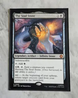 The Soul Stone | MTG Marvel SPM | Infinity Stone Artifact EDH | Mythic | NM - Image 2