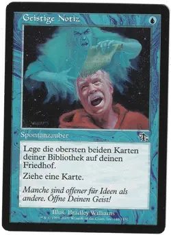 TOP Geistige Notiz / Mental Note - JUDGMENT - deutsch (exc -) ** Instant ** - Image 1