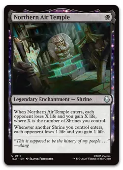 Northern Air Temple #111 (NM) TLA Magic MTG - Image 1