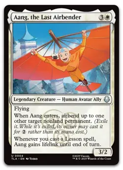 Aang, the Last Airbender #4 (NM) TLA Magic MTG - Image 1