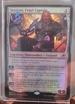 Tezzeret, Cruel Captain Edge of Eternities MTG Foil Near Mint - Image 3