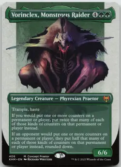 Vorinclex, Monstrous Raider (Concept Praetor) Phyrexia: All Will Be One 406 NM M - Image 1