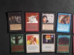 Lot 12 Beta Cards NM EX +!!! 1993 MTG Vintage old school magic Lot - Image 2