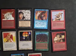 Lot 12 Beta Cards NM EX +!!! 1993 MTG Vintage old school magic Lot - Image 3