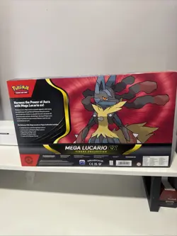 Mega Lucario ex Premium Figure Collection Box | Pokemon TCG | Sealed - Image 4