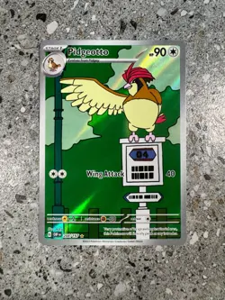 Pokemon TCG Cards Pidgeotto 208/197 Obsidian Flames Illustration Rare NM-M - Image 1