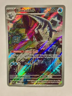 Pokemon TCG Baxcalibur 210/193 - Illustration Rare Holo Sv02: Paldea Evolved - Image 1