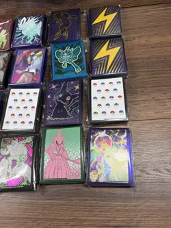 Lot of 28 Pokemon TCG ETB Card Sleeves Eevee Charmander, Crown Zenith, 151 - Image 4