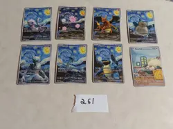 8 Pokemon x Van Gogh Black Star Promo ACG Art Card - read description - Image 1