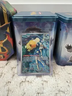 Pokemon Misty's Psyduck Holo Illustration Rare Sv10 193/182 - Image 2