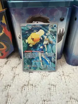 Pokemon Misty's Psyduck Holo Illustration Rare Sv10 193/182 - Image 3