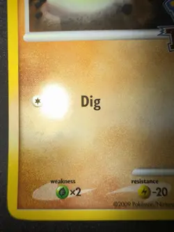 Diglett 11/16 - Pokemon Rumble Holo Stamped 2009 Pokemon TCG LP - Image 5