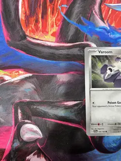 Pokemon Tcg Varoom 140/198 Miscut Error Scarlet & Violet Base Set - Image 3
