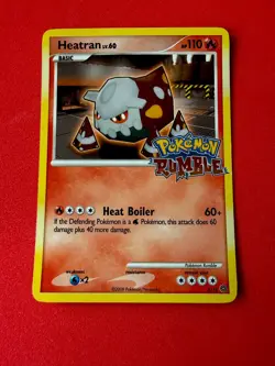 Heatran 4/16 Pokemon Rumble Promo Regular 2009 LP - Image 1