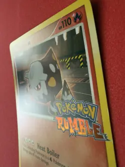 Heatran 4/16 Pokemon Rumble Promo Regular 2009 LP - Image 4