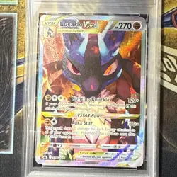 Pokemon Lucario VSTAR Crown Zenith ETB Full Art Promo SWSH291 PSA 9 Mint - Image 2