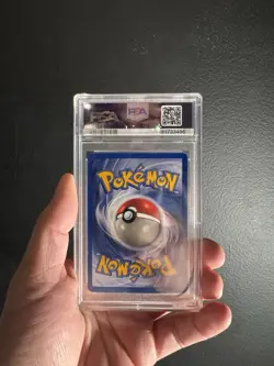 SHADOWLESS BULBASAUR #44 PSA 8-1999 POKEMON-BASE SET - Image 2