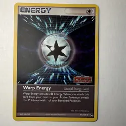 Pokemon Warp Energy 91/108 EX Power Keepers Reverse Holo Uncommon Special Energy - Image 1