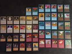 HUGE LOT 50 Beta card!!!! no alpha no psa 10/ 1993 MTG Vintage old magic - Image 1