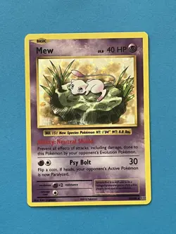 Mew #53 - HOLO - 2016 Pokemon XY Evolutions [NM] - Image 1