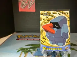 Pokemon Nosepass #59 Topps Advanced Challenge 2003 - LP - Image 1