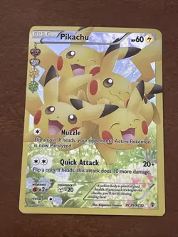Pokemon TCG Pikachu Generations Radiant Collection RC29/RC32 Full Art Holo - Image 1