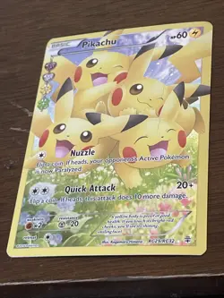 Pokemon TCG Pikachu Generations Radiant Collection RC29/RC32 Full Art Holo - Image 2