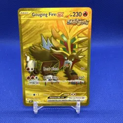Pokemon Gouging Fire ex SV05: Temporal Forces Hyper Rare Full Art Holo 214/162 - Image 1