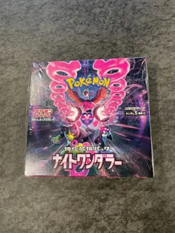 Pokemon Card Night Wanderer Booster Box sv6a Japanese Sealed w/shrink - Image 2
