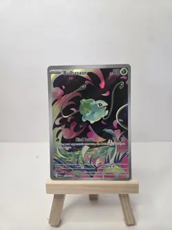 Pokemon TCG Bulbasaur 133/132 Secret Rare Mega Evolution Set Near Mint - Image 1