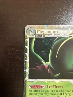 Meganium 109/123 Prime Pokemon TCG HeartGold Soulsilver DMG - Image 2