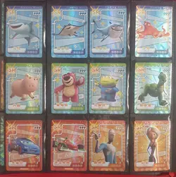 56x Card.Fun Disney 100 Platinum Edition Complete SR & R Set CARS, TOY STORY - Image 2