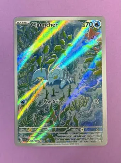 Pokemon Clauncher Illustration Rare 205/198 SV01: Scarlet & Violet Base Set Holo - Image 3