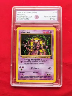Mewtwo #14 Pokemon Black Star Promo | Mint Condition | Rare | In Protective Case - Image 1