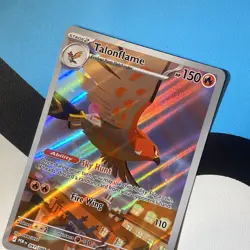 Talonflame 091/088 Illustration Rare Pokemon TCG Perfect Order NM Pack Fresh - Image 3