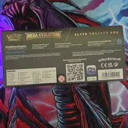 New Sealed Pokemon TCG Mega Evolution Elite Trainer Box Lucario English - Image 3