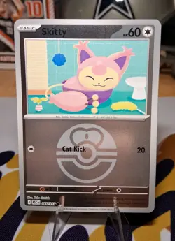 ​Skitty 165/217 - Love Ball Reverse Holo - Ascended Heroes - Pokemon TCG - NM - Image 1