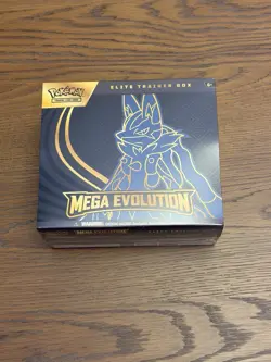 Pokemon TCG Mega Evolutions Elite Trainer Box Lucario - Image 1