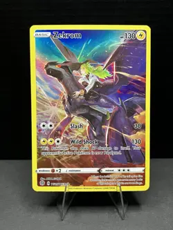 Zekrom TG05/TG30 Swsh09: Brilliant Stars Trainer Gallery Holo -LP Condition - Image 1
