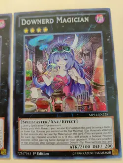 2x Downerd Magician MP14-EN225 Secret Rare 1st Ed LP - Image 4